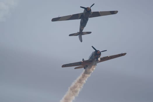 Acrobatic airplane