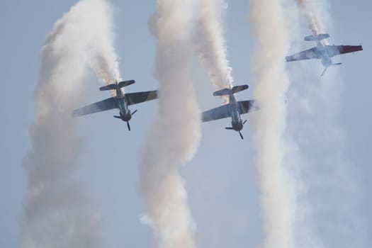 Acrobatic airplane