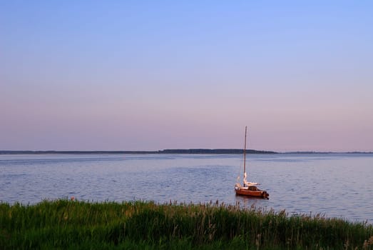 Evening on Hiddensee