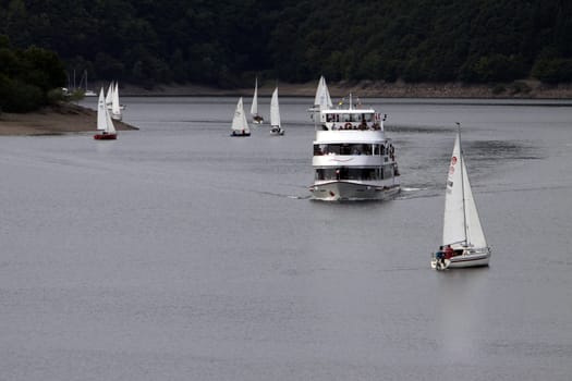 Rursee in the Eifel National Park
