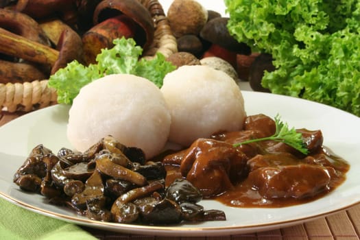 Venison goulash