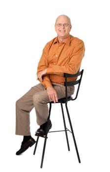 Cheerful Mature Man