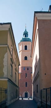 Church in Warsaw's Old Town