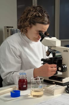Winery laboratory