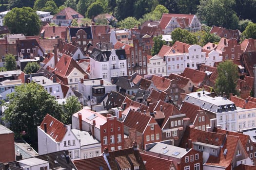 View from St. Peter's Church to the Old Town