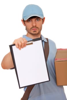 sign for delivery
