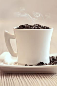 Smell of coffee......