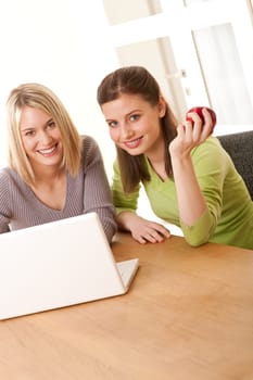 Student series - Two students with laptop