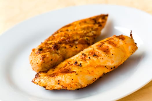 Grilled turkey breast
