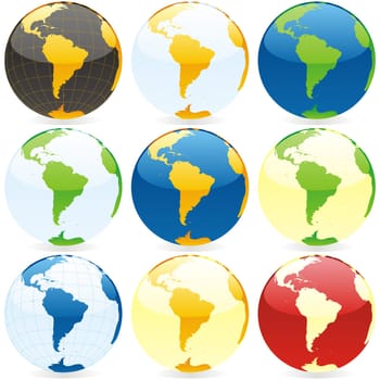 world globes