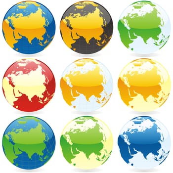 world globes