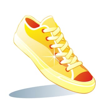isolated shoes