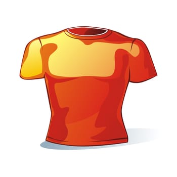 isolated man t-shirt