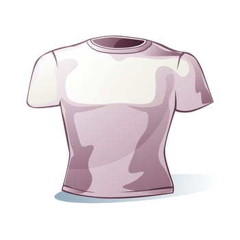 isolated man t-shirt