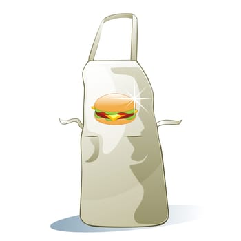 isolated apron