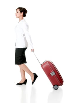 woman traveling