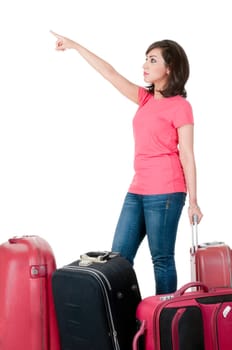 woman traveling