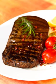 Large steak of 436 grams,14 oz