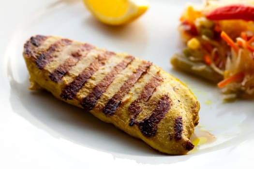 Curry Turkey Grill