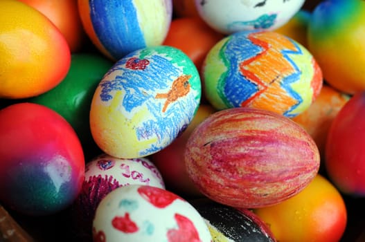 Colorful Easter Eggs