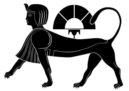 Sphinx - mythical creatures of ancient Egypt