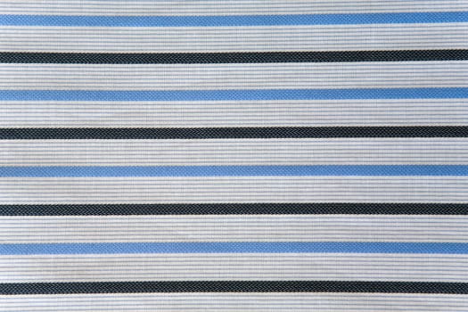 Striped cotton fabric