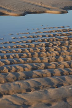 Sandy beach on Sylt