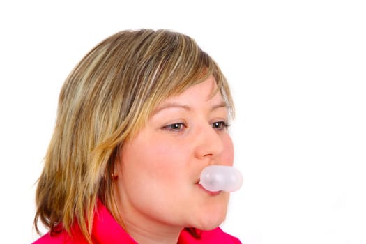 Chewing gum bladder