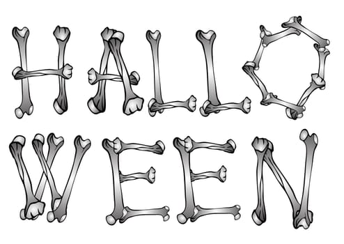 Halloween text