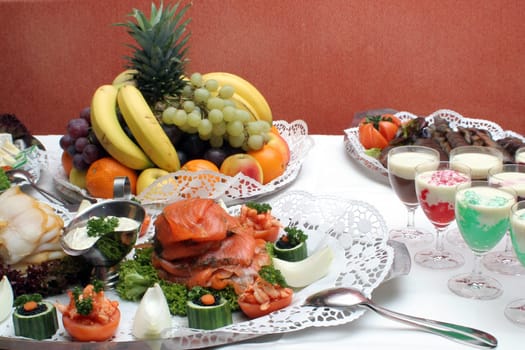 Cold buffet