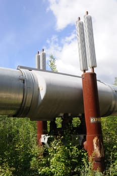 Trans Alaska Pipeline Permafrost Heat Exchangers