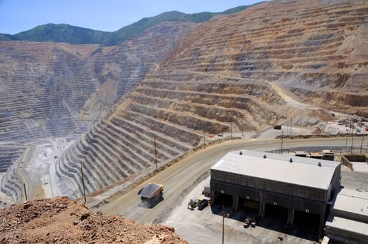 Mining Equipment Maintenance Shop at Bingham Kennecott Copper Mine