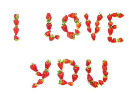 Strawberry I love you