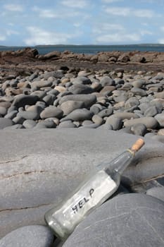 between a rock and a hard place