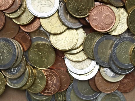 Euro coins