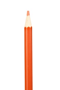 Orange pencil vertically