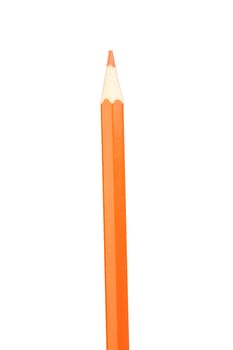 Orange pencil vertically