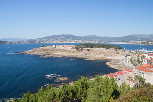 Beautiful view of Baiona