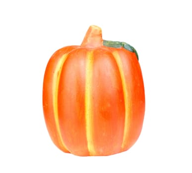 Orange pumpkin isolated