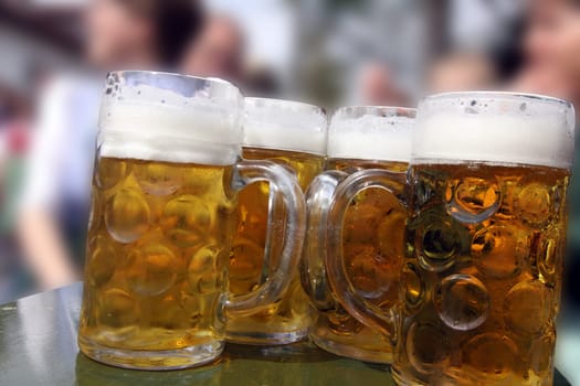 four liters of beer