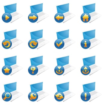 isolated internet icons