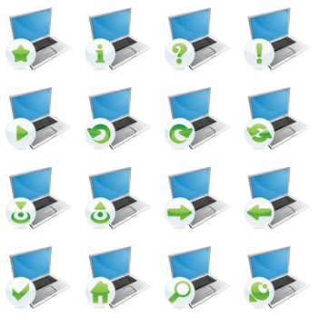 isolated internet icons