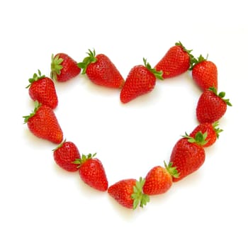 Strawberry heart