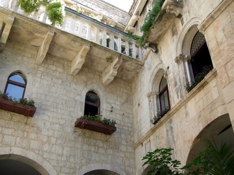 Ancient croatian architecture, Trogir, Croatia