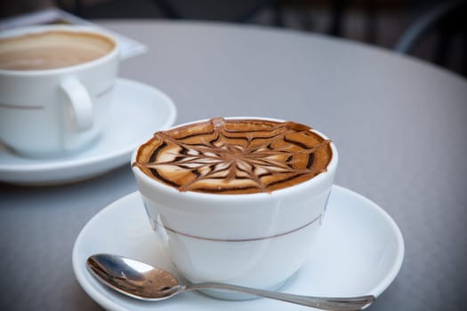 cup cappuccino