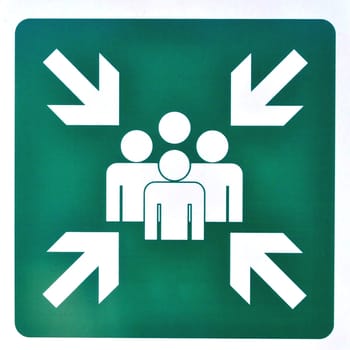 Assembly Point sign