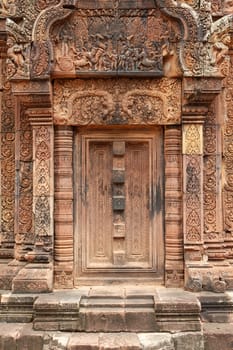 Khmer Relief in Banteay Srei