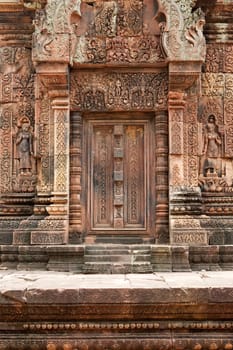 Khmer Relief in Banteay Srei