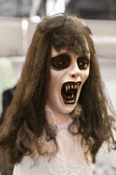 A Zombie Halloween Costume Store