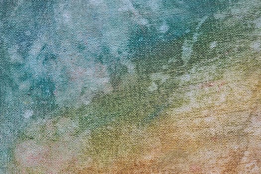painted artistic canvas